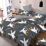 Постільна білизна Веселі гуси 101446 бязь-люкс Selena