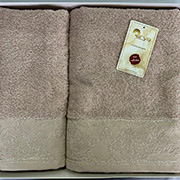 Набір махрових рушників жаккард Arya Sena