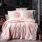 Постільна білизна Arya Vogue Де Люкс Сатин Carven Salmon
