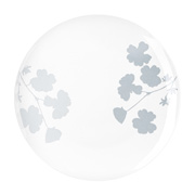 Тарілка обідня 26.8 см Capri Ardesto AR0427CWB біло-блакитна