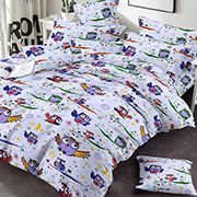 Постільна білизна для дитячого ліжечка Совенятко 110503 бязь Selena