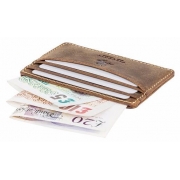 Шкіряна Кредитница Visconti VSL-25 з RFID oil tan