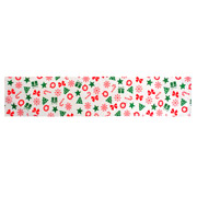 Ранер новорічний Lefard червоно-зелений