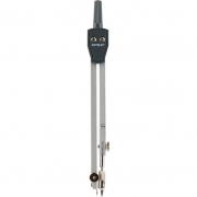 Циркуль Kite в PVC чохлі сірий 140 мм K18-385