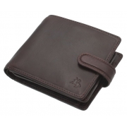 Чоловічий шкіряний гаманець Visconti TSC-42 з RFID Arezzo brown