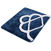 Килимок для ванної кімнати Sofya koyu mavi Chilai Home 50х60 см