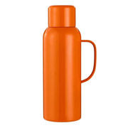 Термос з датчиком температури та клапаном 820 мл Yiwu HP-14-55O помаранчевий