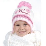 Шапка для дівчинки Квітка Аlex Д300