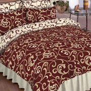 Постільна білизна Вілюта ранфорс 5400 коричневий