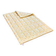 Ковдра літня вовняна 173 Gold Camel Hand made MirSon