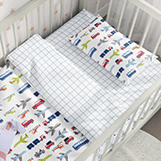 Постільна білизна в дитяче ліжечко Тепік Великі автівки ТЕП