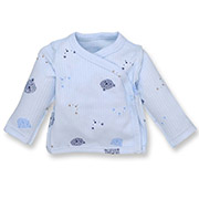 Розпашонка 0933253гвд інтерлок Татошка блакитний з принтом