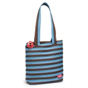 Сумка Zipit Premium Tote Beach Ocean Blue & Soft Brown ZBN-4 блакитний