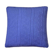 Наволочка в'язана декоративна Ажурна лавандова Прованс