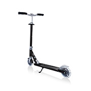 Самокат Flow Element Lights Lights Globber 721-120 чорний, колеса з підсвічуванням