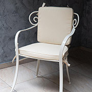 Набір із 2 подушок для стільця New Nicole бежевий Villa Grazia з тефлоном