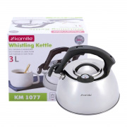 Чайник зі свистком та термометром Kamille 3л 1077