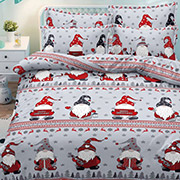 Постільна білизна Різдвяні гномики 507108 фланель Selena