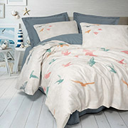 Постільна білизна Maritime Kaija Mavi ранфорс Cotton Box