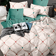 Комплект постельного белья Selena Узор малахитовый 200473