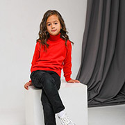 Гольф базовий Прованс морквяно-червоний