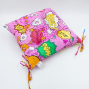 Подушка для стула Бязь Принт 17-0512 Bombs pink MirSon