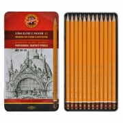 Олівці графітні Koh-i-noor 1502.II Art 8В-2Н 12 шт.