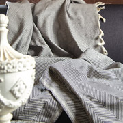 Плед бавовняний Decon Lefard чорний