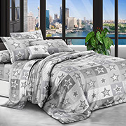 Постельное белье Звездный печворк 600758 поликоттон Selena