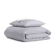 Комплект підліткової постільної білизни Cosas Grey White
