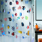 Шторка для ванної Spirella Fish pvc