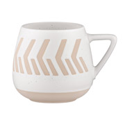 Чашка керамічна 440 мл Auro Ardesto AR3032 бежева