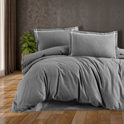 Постільна білизна Soprano Grey фланель First choice