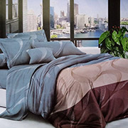 Постільна білизна Абстракція смугаста 600614 полікоттон Selena