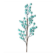 Декоративная веточка с ягодками 60см Lefard 681-069