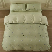 Комплект постільної білизни Gloria Ardesto сатин Панди зелений