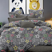 Постільна білизна Зоряна акварель grey 101225 бязь-люкс Selena