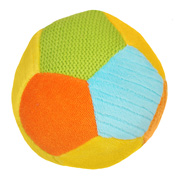 Іграшка-брязкальце BabyOno Велюровий м'ячик 1276