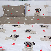 Підковдра 17-0566 Pug-dog ranforce-elite MirSon