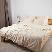 Постільна білизна Champagne страйп-сатин ТЕП