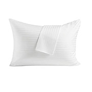 Наволочка Boston White Stripe сатин-страйп Ютек