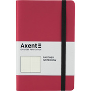 Книга записная в точку 125х195 мм 96 л Partner Soft Axent 8310-05-a червона