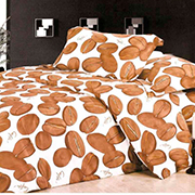 Комплект постельного белья бязь люкс Selena Кофе 100051