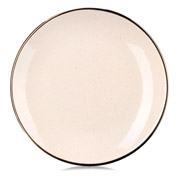 Тарілка десертна 20 см Emilia Ardesto AR0719EBG бежева