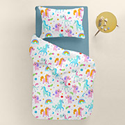 Постільна білизна в дитяче ліжечко Unicorns CS1 ранфорс Cosas