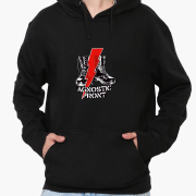 Худі чоловічий хардкор-панк Agnostic Front MobiPrint 9225-2020 чорний