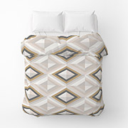 Підковдра Калейдоскоп бязь Home Line бежево-графітовий