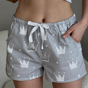 Шорти піжамні жіночі Корона Cosy сірі