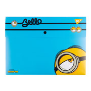 Папка-конверт пластикова на кнопці А4 Minions Yes 491949