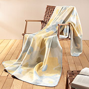 Плед бавовняний Wohndecke Blooming Day Biederlack 807618